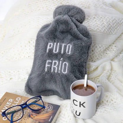 Bolsa de agua caliente “Puto frío”