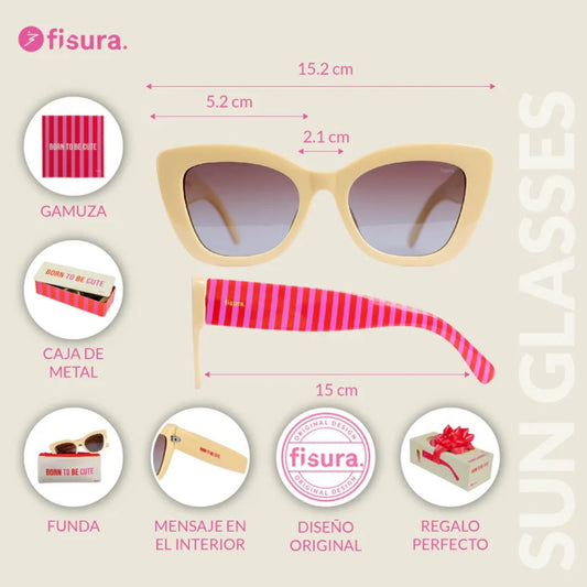 Gafas de sol “Born to be cute”