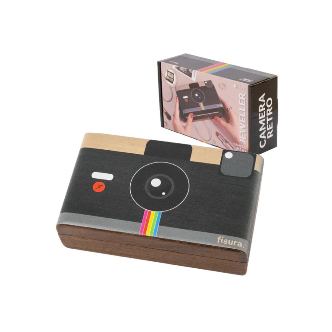 Joyero cámara retro