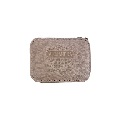 Joyero de viaje personalizado