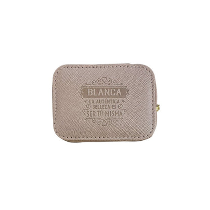 Joyero de viaje personalizado