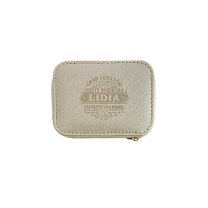 Joyero de viaje personalizado
