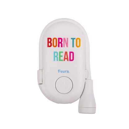 Luz de lectura orientable Born to Read recargable Fisura