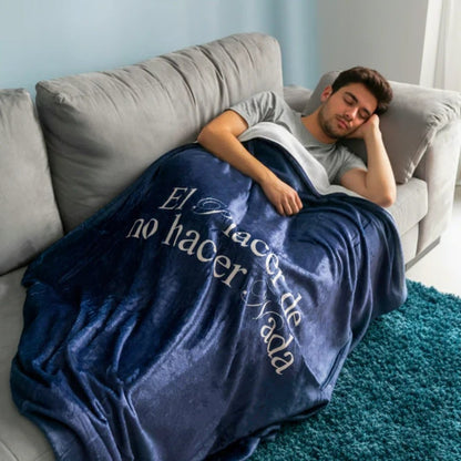 Manta “El placer de no hacer nada”