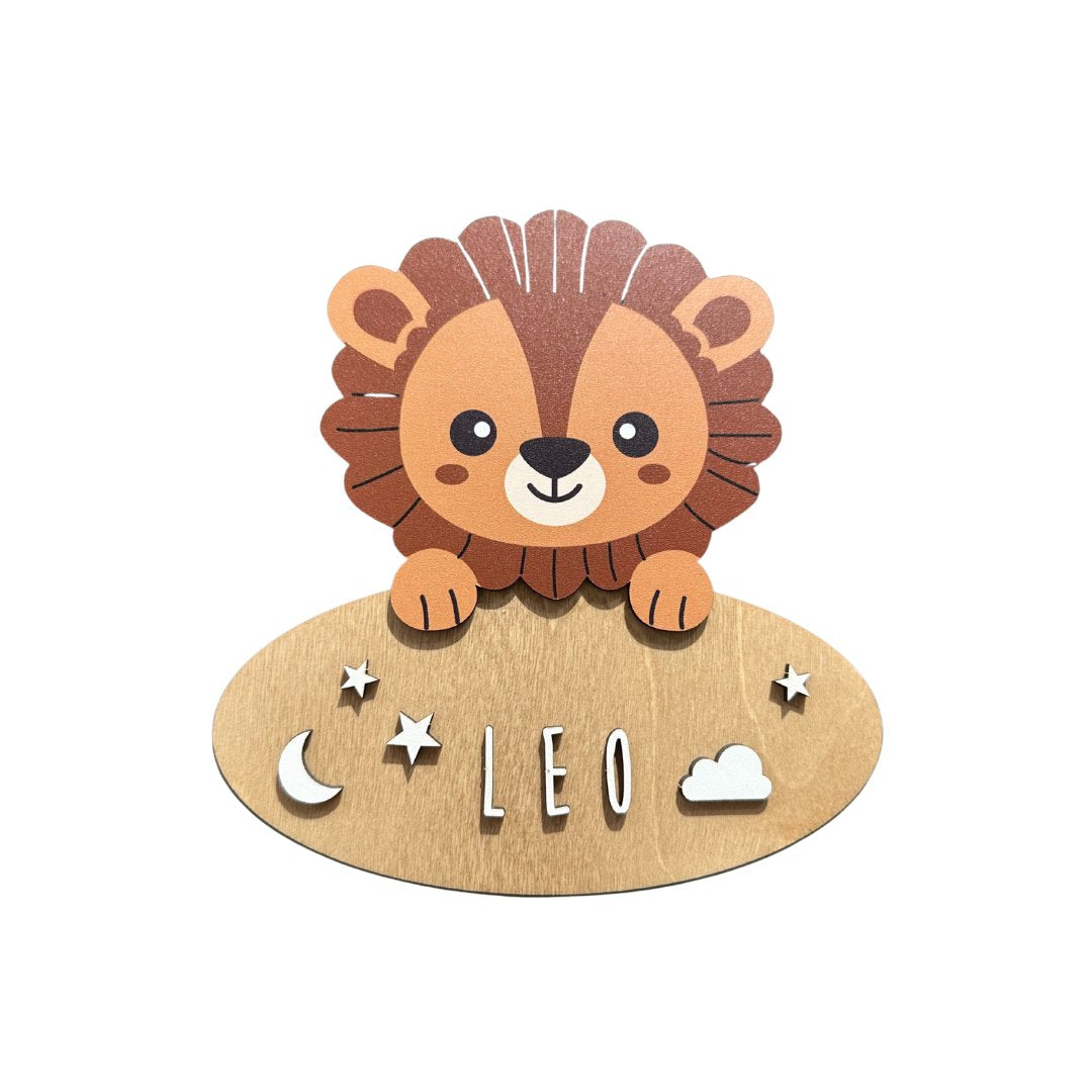 Placa de madera personalizable