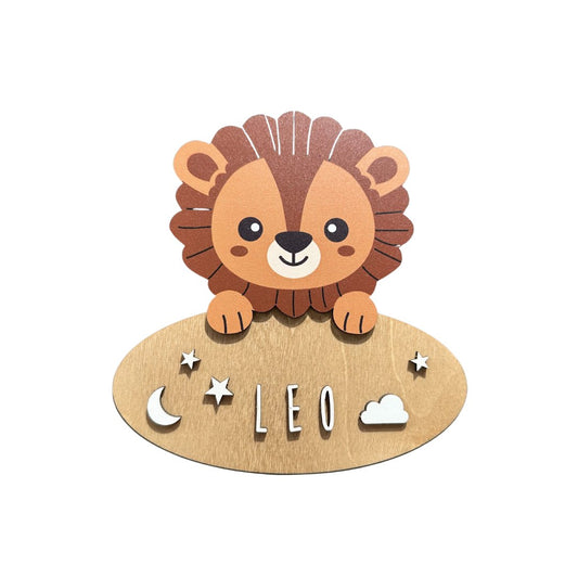 Placa de madera personalizable