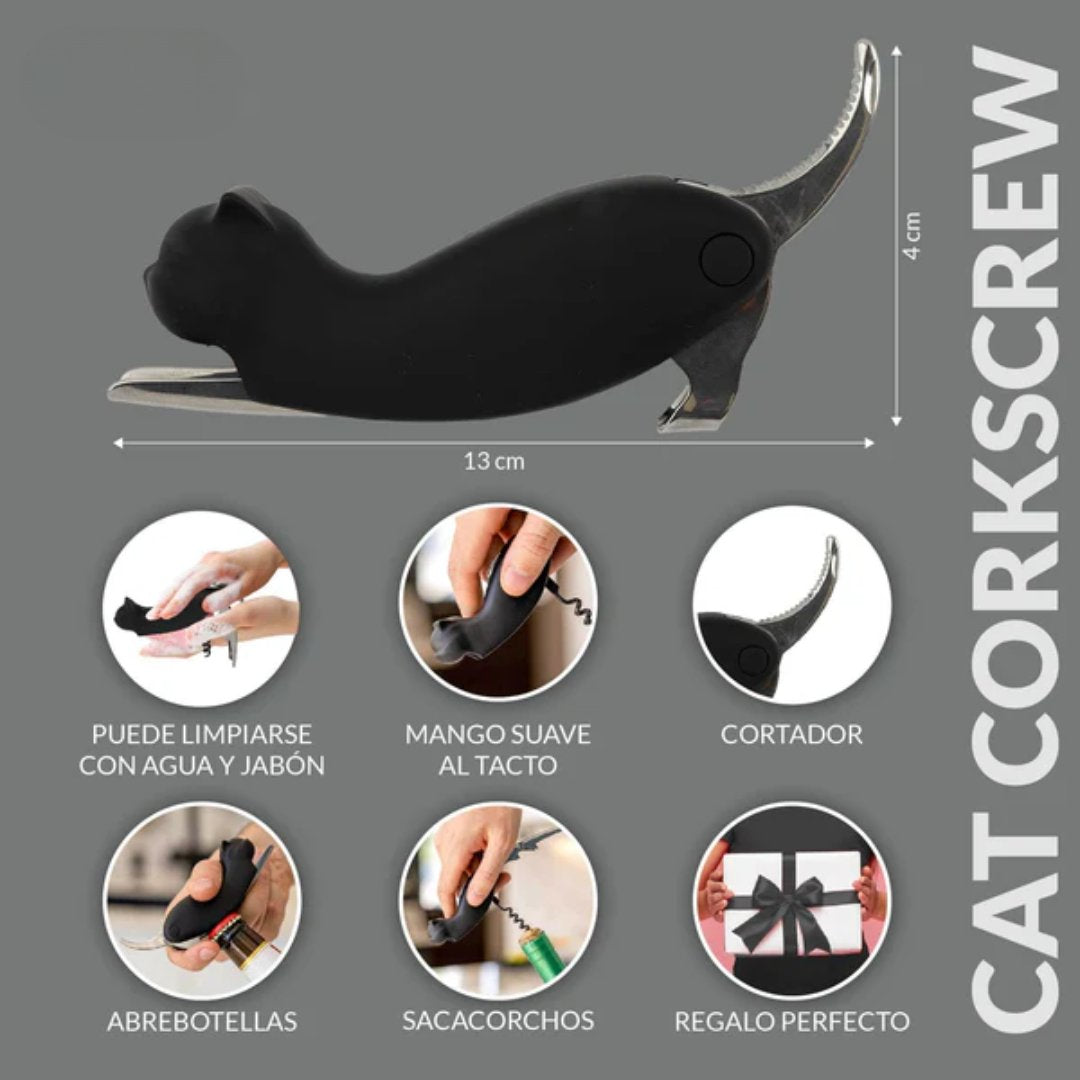 Sacacorchos “Gato”