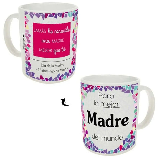 Taza trencadis personalizada
