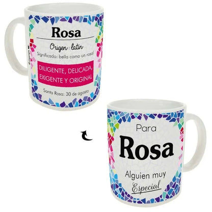 Taza trencadis personalizada