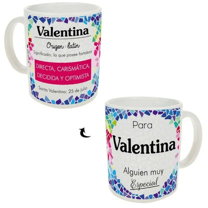 Taza trencadis personalizada