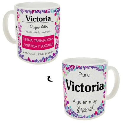Taza trencadis personalizada