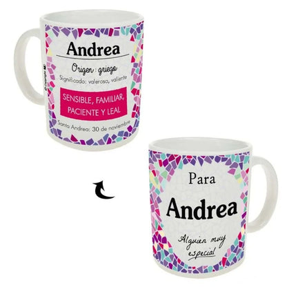 Taza trencadis personalizada