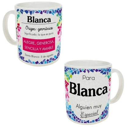 Taza trencadis personalizada