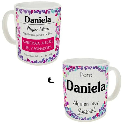 Taza trencadis personalizada