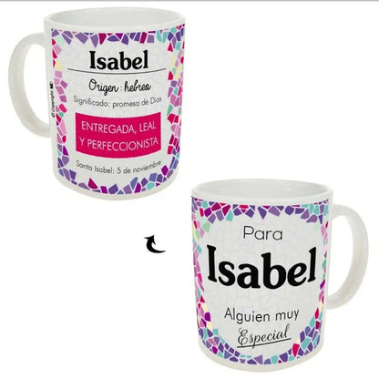 Taza trencadis personalizada