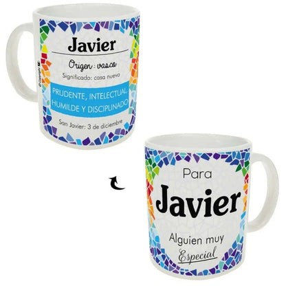 Taza trencadis personalizada