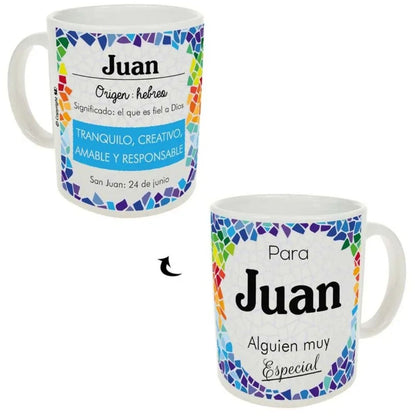 Taza trencadis personalizada