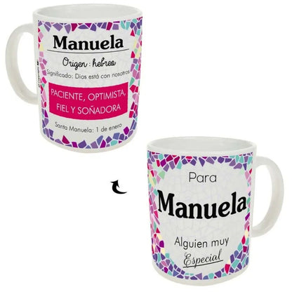 Taza trencadis personalizada