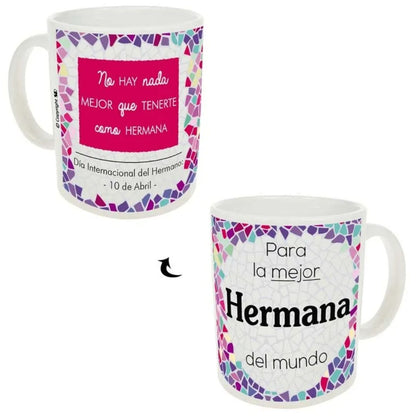 Taza trencadis personalizada