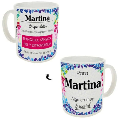 Taza trencadis personalizada
